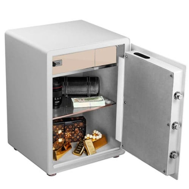 Сейф электронный CRMCR Cayo Anno Iron Pro Safe Box (BGX-X1-60MP) Белый