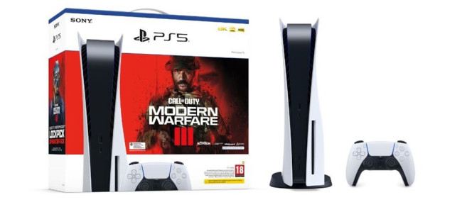 Игровая приставка Sony PlayStation 5 + Call of Duty Modern Warfare III 
