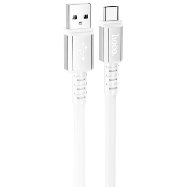 USB кабель Hoco X85 Strength Type-C, длина 1 метр Белый