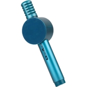 Караоке-микрофон X3 HoHo Sound MIC с колонкой (Голубой) - фото