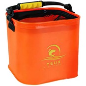 Рыболовное ведро Yeux Outdoor Foldable Fishing Bucket 8 л (Оранжевый) - фото