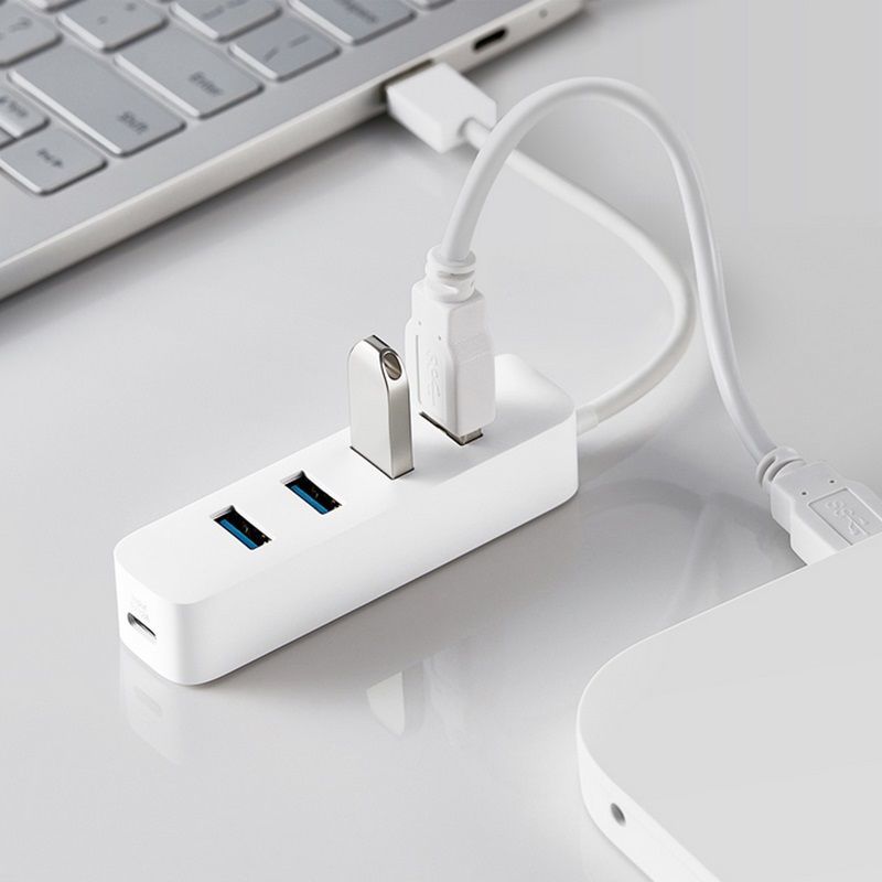 ᐅ Kupit Usb Hab Xiaomi Hub Usb 3 0 4 Ports Xmfxq01qm Belyj Ceny V Minske V Internet Magazine