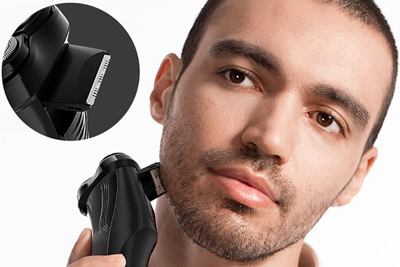 Электробритва Enchen Gentleman 5S с выдвижным триммером для бороды