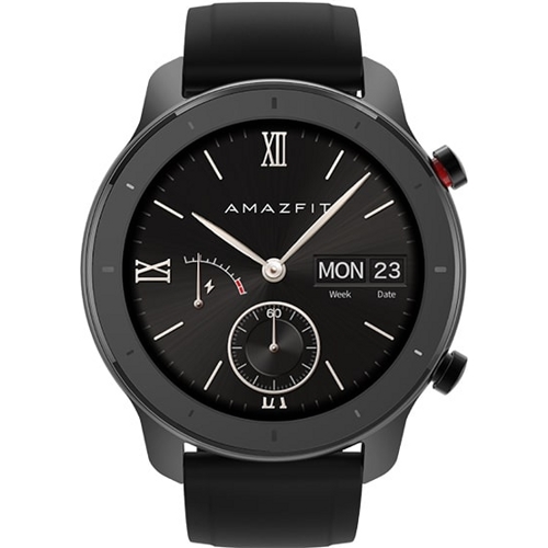 Умные часы Huami Amazfit GTR 42 mm Aluminum (International Version) Черный