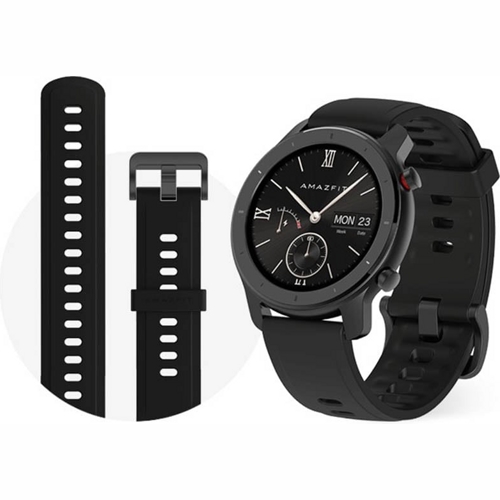 Умные часы Huami Amazfit GTR 42 mm Aluminum (International Version) Черный