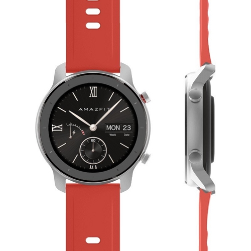 Умные часы Huami Amazfit GTR 42 mm Aluminum (International Version) Красный