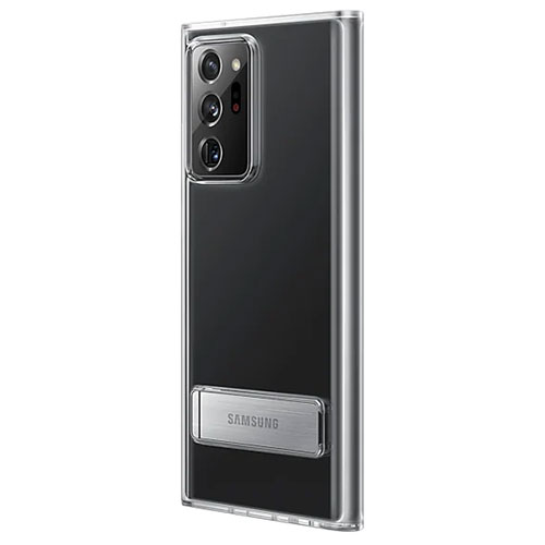 Чехол для Galaxy Note 20 Ultra накладка (бампер) Samsung Clear Standing Cover прозрачный