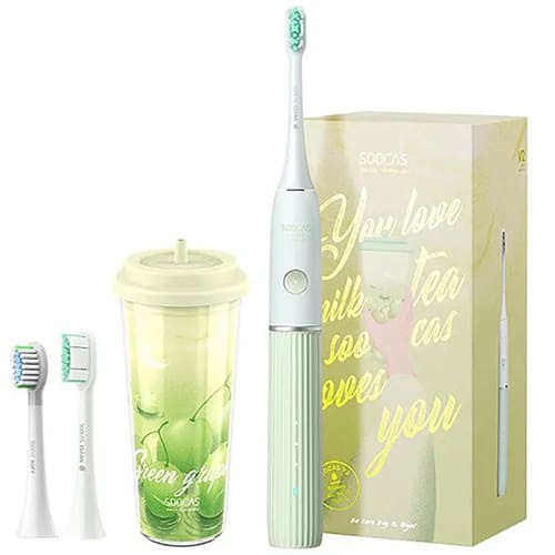 Электрическая зубная щетка Soocas Sonic Electric Toothbrush V2 (Зеленый)