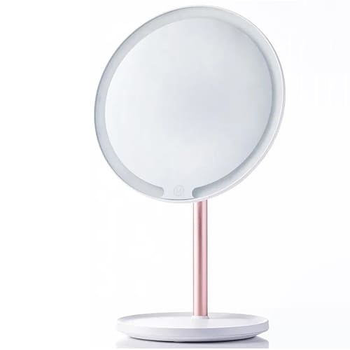 Зеркало для макияжа с подсветкой и увеличением Jordan&Judy NV532 (Белый)