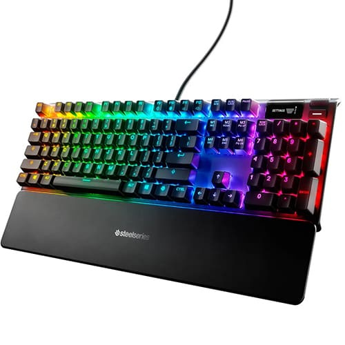 Игровая клавиатура SteelSeries Apex 7 (Red Switch) RU (Черный)