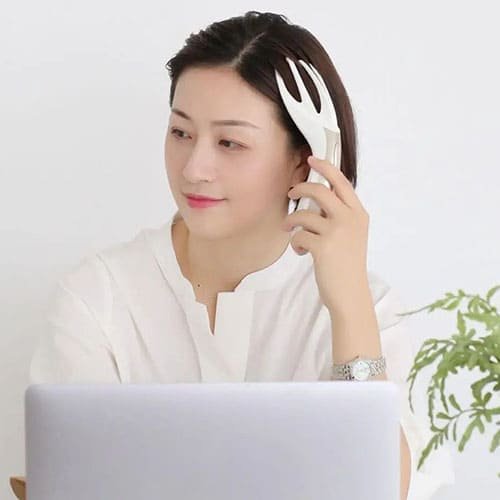 Массажер для головы Xiaomi DOCO Head Shiatsu Massager Massage Comb Massager (BCM-1067) - фото