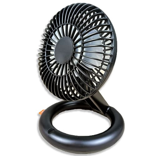 Настольный вентилятор Qualitell Zero Silent Storage Fan (Черный)
