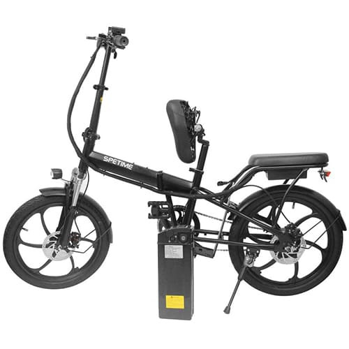 Электровелосипед Spetime E-Bike S6 Plus (Черный)