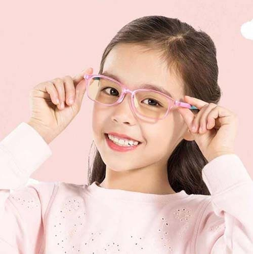 Компьютерные детские очки Xiaomi Mi Children’s Computer Glasses HMJ03TS (Розовый)