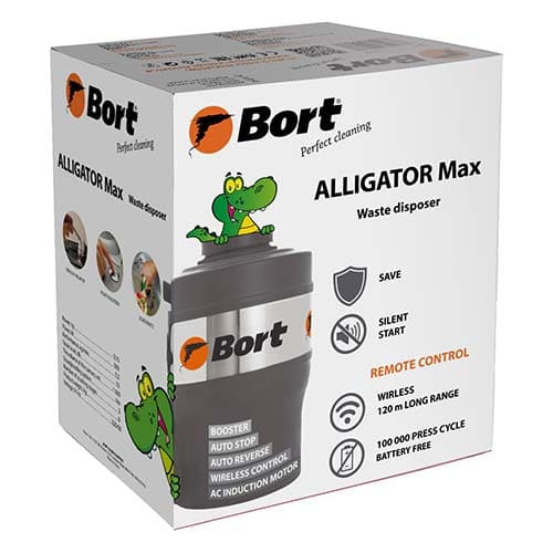 Измельчитель пищевых отходов Bort Alligator Max - фото7