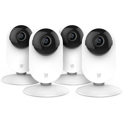 IP-камера Yi Home Camera 1080p Family Pack 4-in-1 Европейская версия  Белый - фото