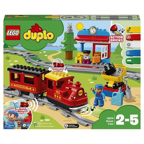 Конструктор LEGO Duplo 10874 Поезд на паровой тяге