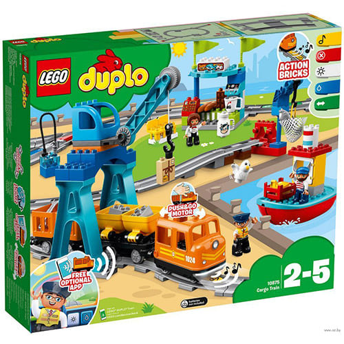Конструктор LEGO Duplo 10875 Грузовой поезд 