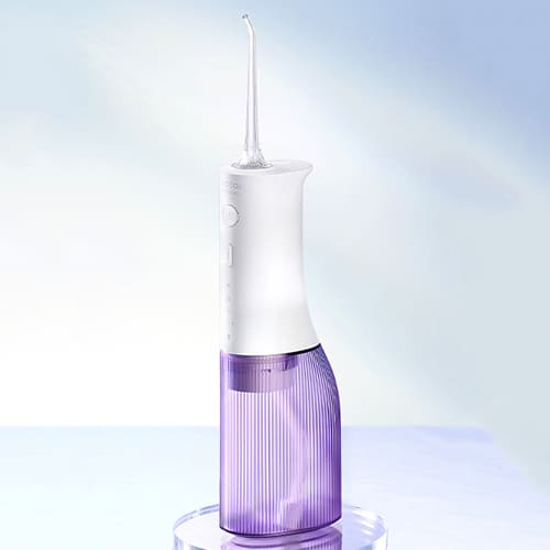 Ирригатор Soocas W3 Pro (4 насадки + гель для полости рта) Фиолетовый - фото3