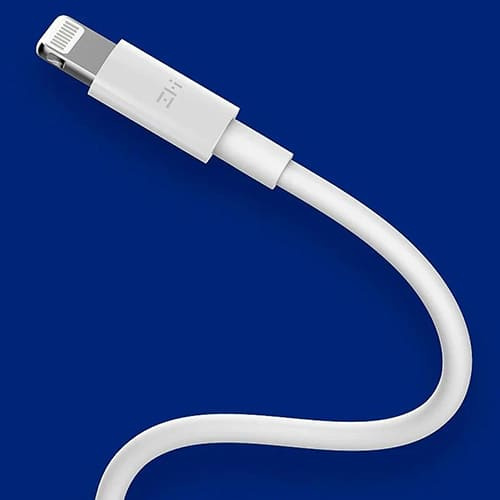 USB кабель ZMI MFi Type-C+ Lighting для зарядки и синхронизации, длина 1,5 метра (AL856) Белый