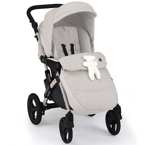Детская коляска CAM Tris Smart (3 в 1) ART897025-T917 (Сливочный медвежонок)