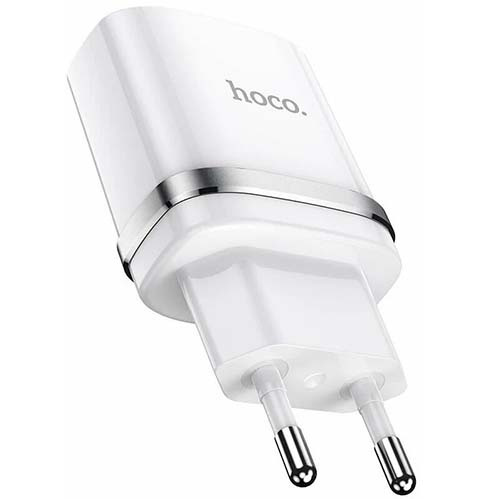 Зарядное устройство Hoco N1 Ardent 2.4A (Белый)