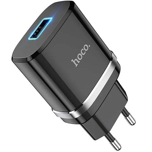 Зарядное устройство Hoco N1 Ardent 2.4A (Черный) - фото