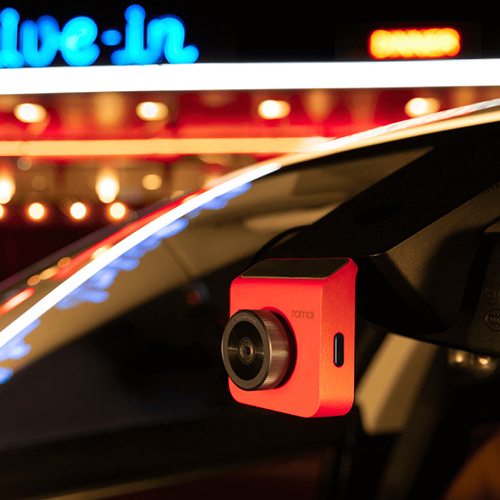 Видеорегистратор 70mai Dash Cam A400-1 + Камера заднего вида RC09 (Глобальная версия) Красный