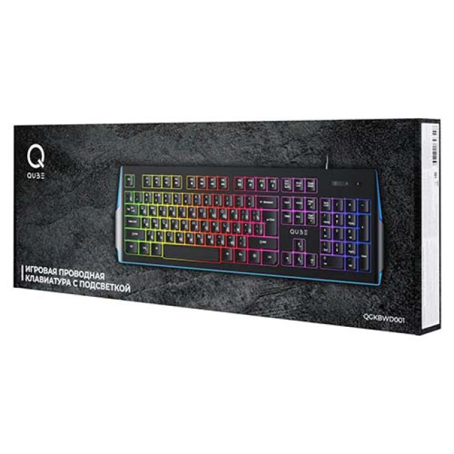Игровая клавиатура QUB Gaming QGKBWD001 (Черный)