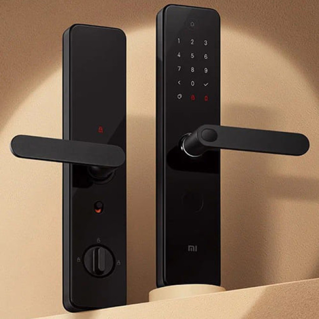 Умный дверной замок Xiaomi Smart Door Lock 1S XMZNMS08LM (Черный)