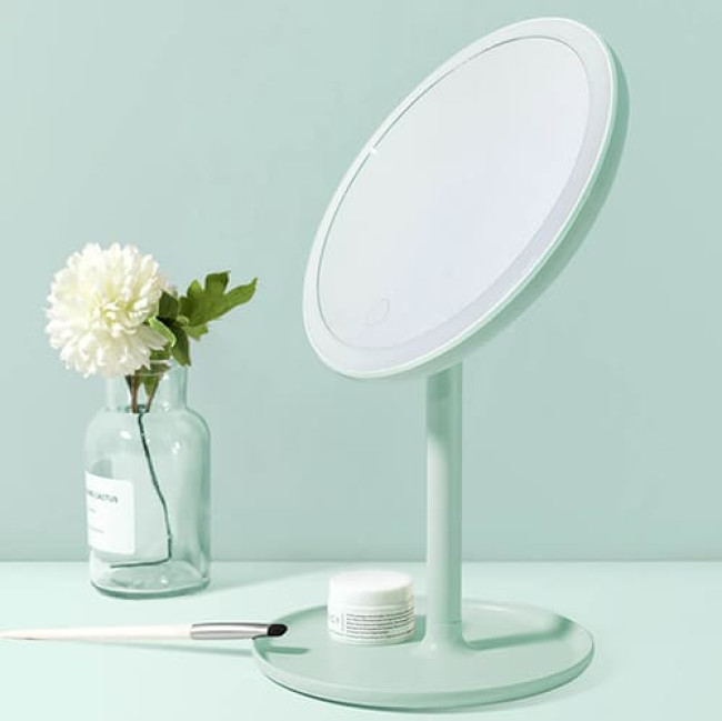 Зеркало для макияжа с подсветкой Xiaomi DOCO Daylight Pro HZJ001 (Мятный)
