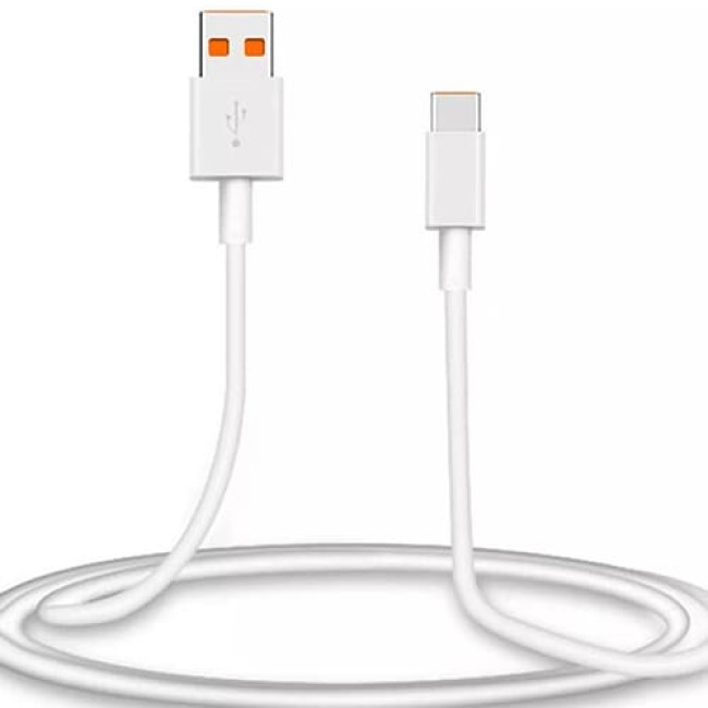 USB кабель Xiaomi 66W Type-C Turbo для зарядки и синхронизации, длина 1,0 метр (Белый) - фото2
