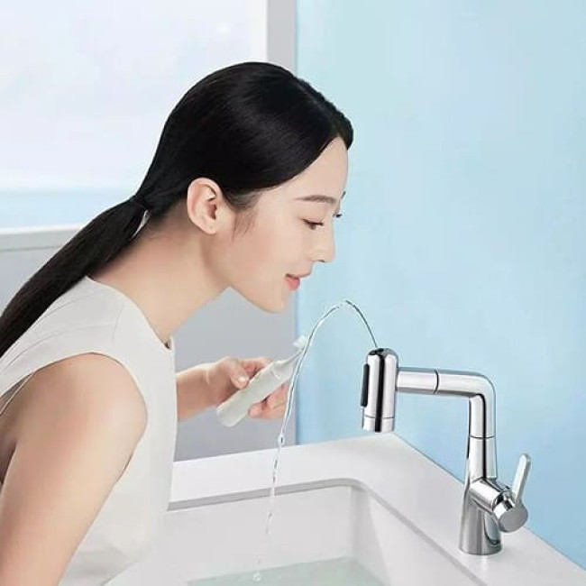 Смеситель для раковины Xiaomi Mijia Pull-out Basin Faucet S1 MJCLSMPLT01DB
