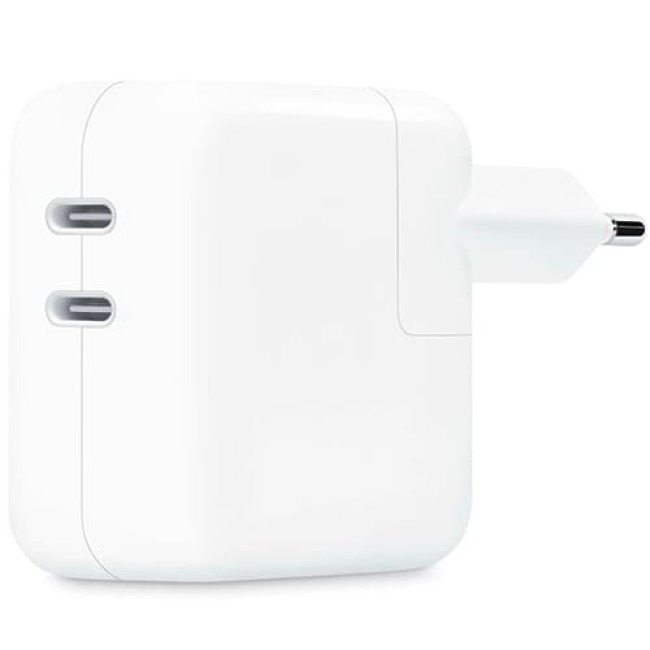 Зарядное устройство Apple 35W Dual USB-C Port Power Adapter (MNWP3ZM/A) - фото