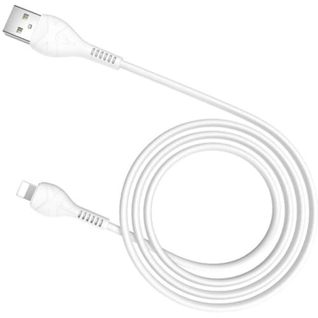 USB кабель Hoco X37 Lightning, длина 1 метр (Белый)