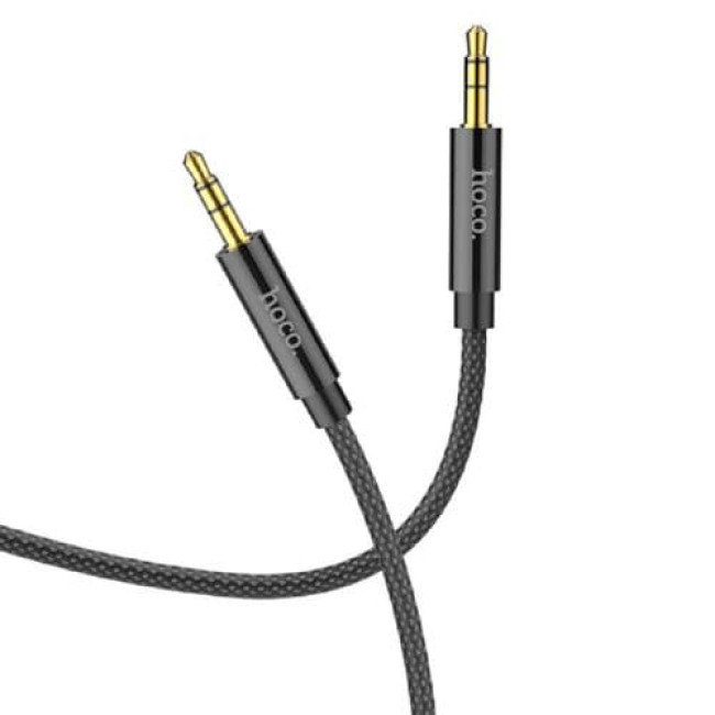 Аудио-кабель AUX Hoco UPA19, длина 2 метра (Чёрный)