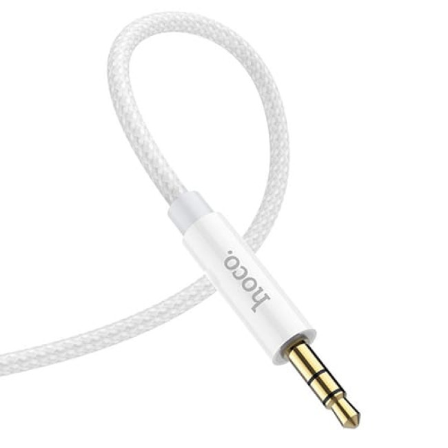 Аудио-кабель AUX Hoco UPA19, длина 2 метра (Белый)