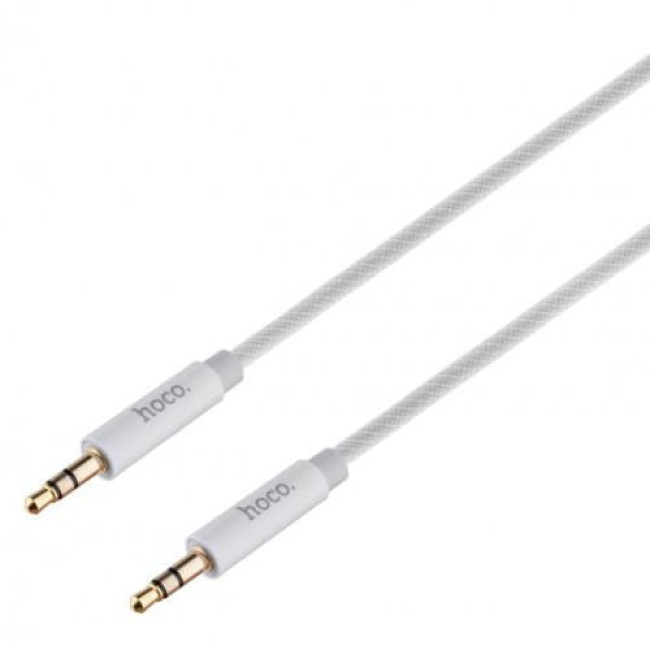 Аудио-кабель AUX Hoco UPA19, длина 2 метра (Белый)