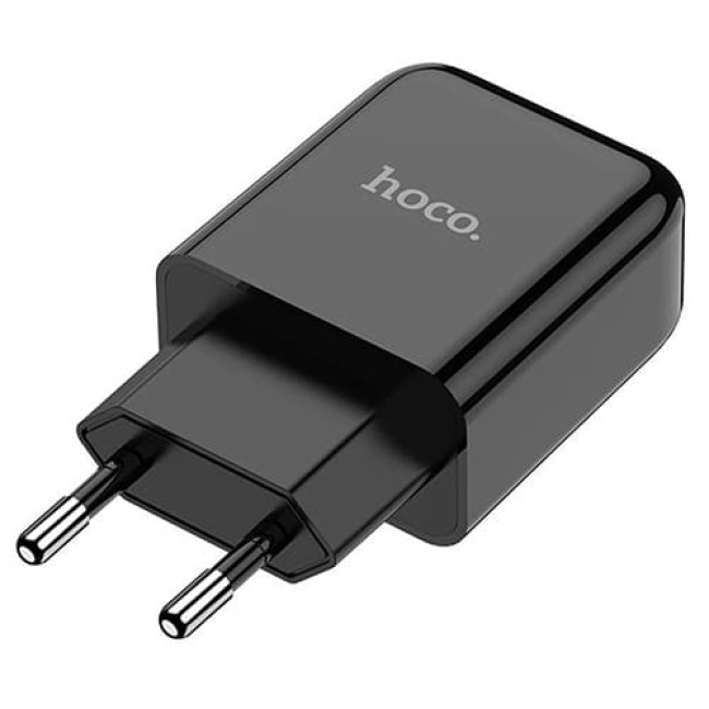 Зарядное устройство Hoco N2 1 USB 2.1A (Черный)