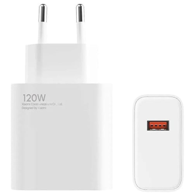 Зарядное устройство Xiaomi 120W Charging Combo MDY-13-EE Международная версия (Белый) - фото3