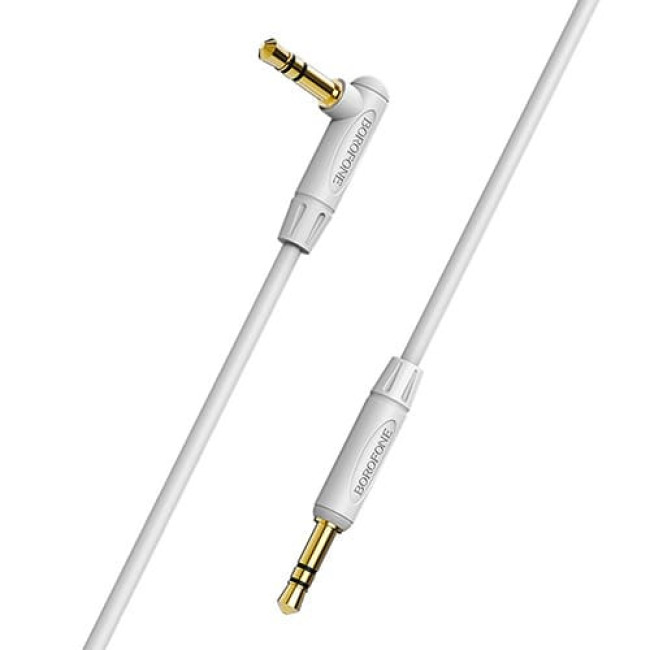 Аудио-кабель AUX Borofone BL4, длина 2 метра (Серый)