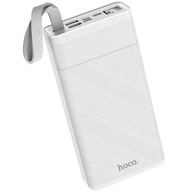 Аккумулятор внешний Hoco J73 Powerful 30000mAh  Белый