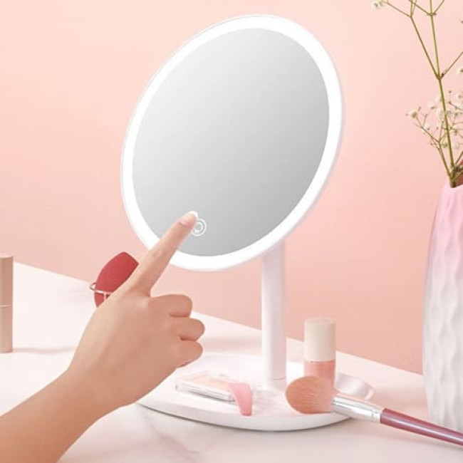 Зеркало для макияжа с подсветкой Jordan&Judy NV543 (Белый) - фото8