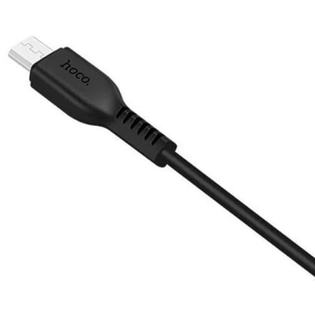USB кабель Hoco X20 Flash microUSB, длина 2 метра (Черный) - фото2