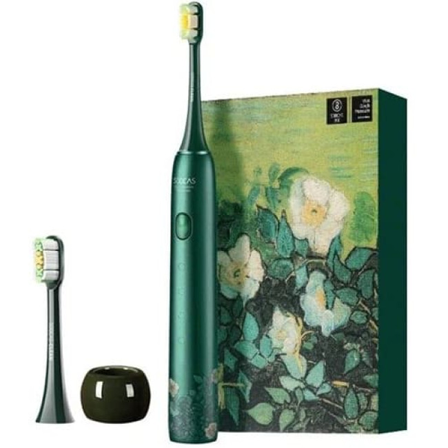 Электрическая зубная щетка Soocas X3U & Van Gogh Museum Design (Зелёный) - фото