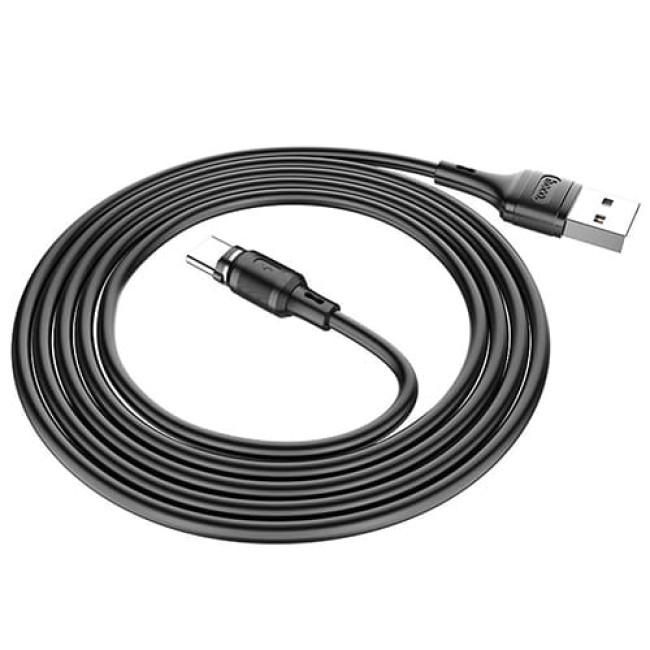 USB кабель Hoco X52 Sereno Type-C, длина 1,0 метр (Черный)