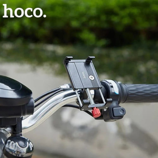 Универсальный держатель для велосипеда и мотоцикла Hoco DCA4 (Черный)
