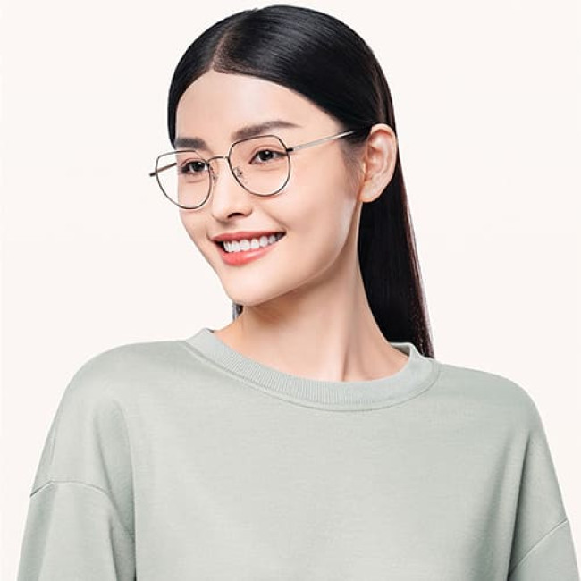 Компьютерные очки Xiaomi Mijia Anti-Blue Light Glasses (HMJ02RM) Серебристый - фото3