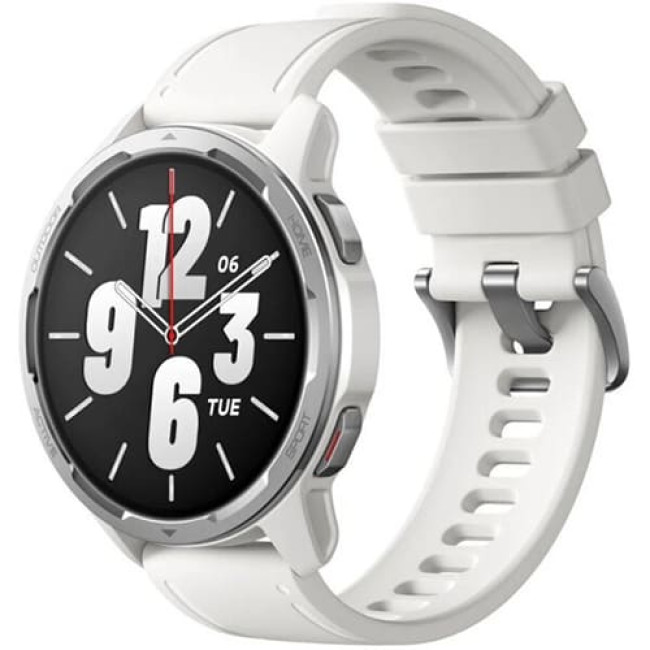 Умные часы Xiaomi Watch S1 Active (серебристый/белый) (международная версия)