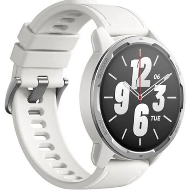 Умные часы Xiaomi Watch S1 Active (серебристый/белый) (международная версия) - фото2